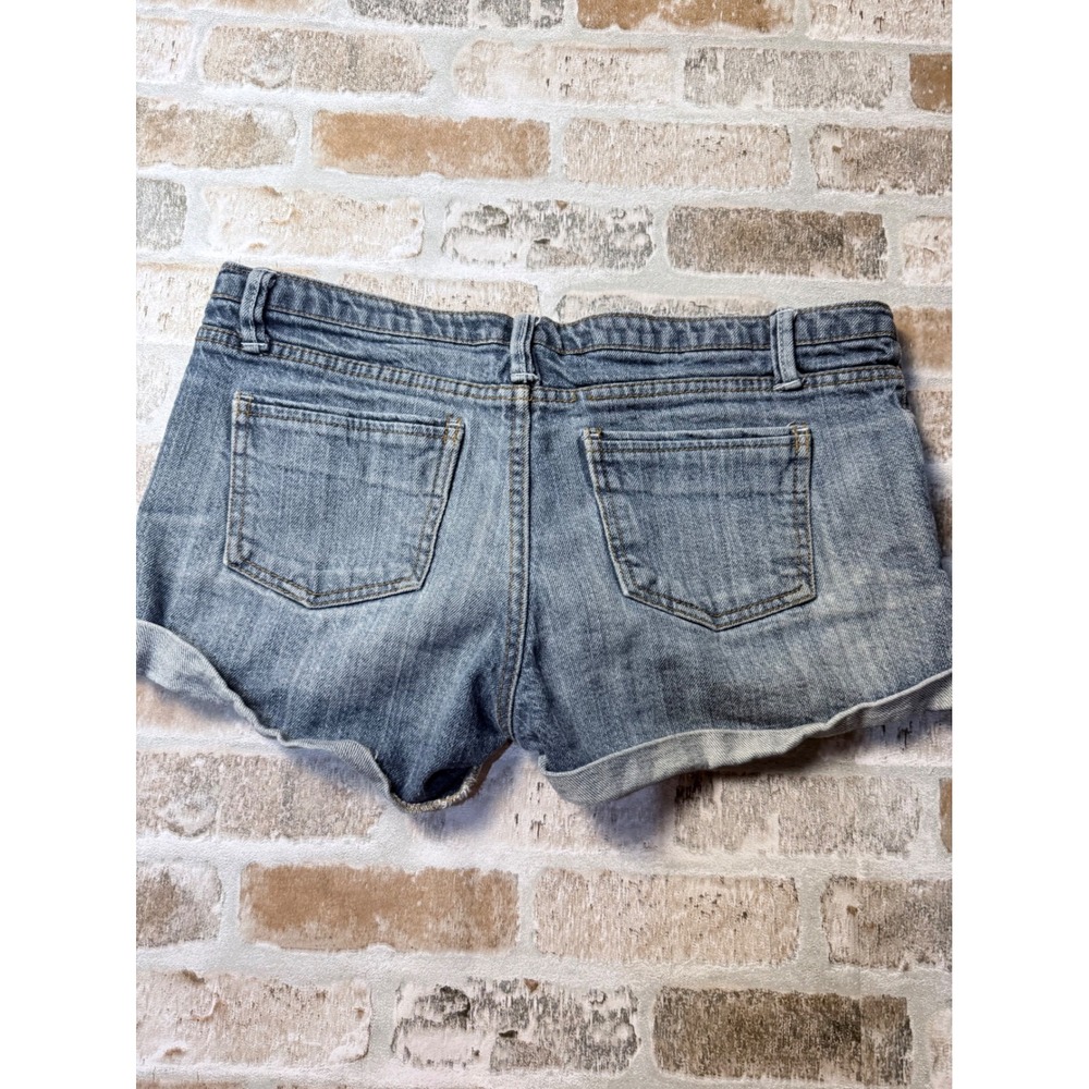 Forever Twenty Womens Denim Shorts Medium Wash Cuffed Size 28 Blue Jean Shorts - Picture 4 of 4